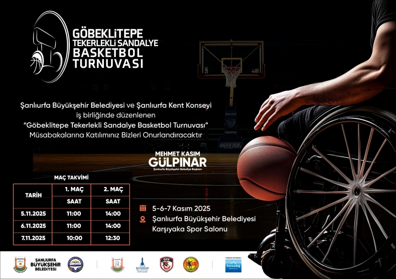 1. Göbeklitepe Tekerlekli Sandalye Basketbol Turnuvası