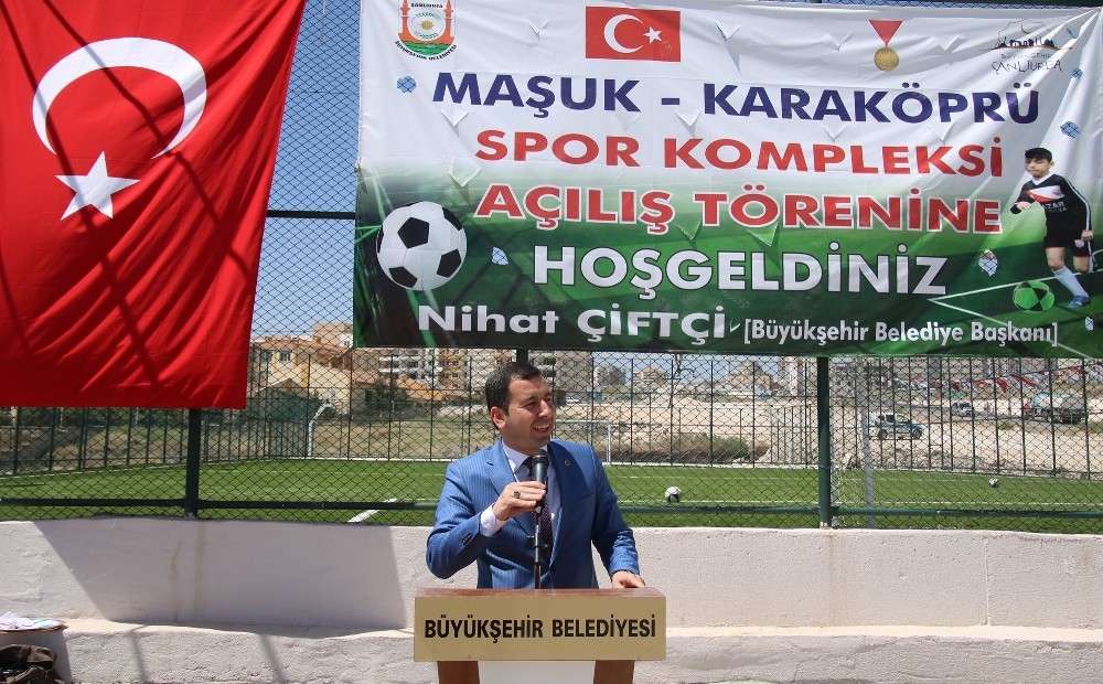 Seyrantepe spor kompleksi açıldı