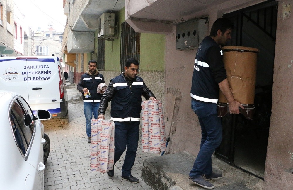 Büyükşehir sıcak yuvam desteğine devam ediyor