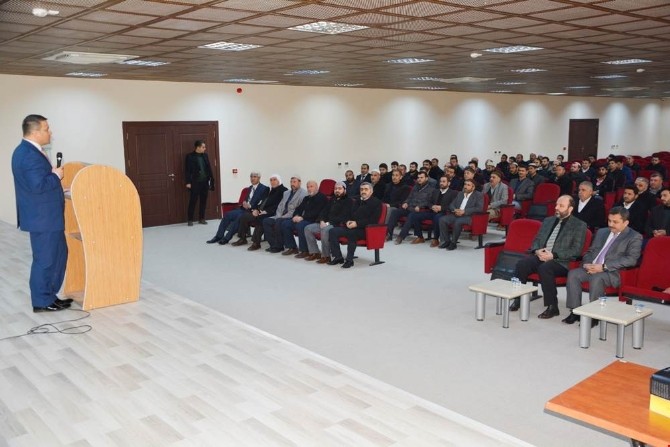 Viranşehir Kaymakamı Ömer Çimşit Din Görevlileri İstişare Toplantısına katıldı