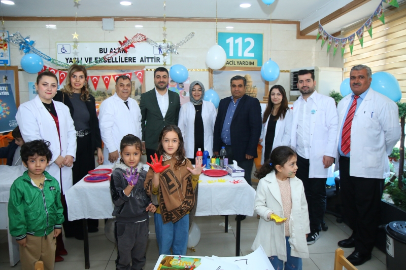 Balıklıgöl Devlet Hastanesi’nde Dünya Çocuk Hakları Günü Etkinliği