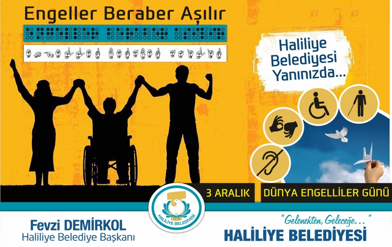 Başkan Demirkol'dan 3 Aralık Dünya Engelliler Günü Mesajı