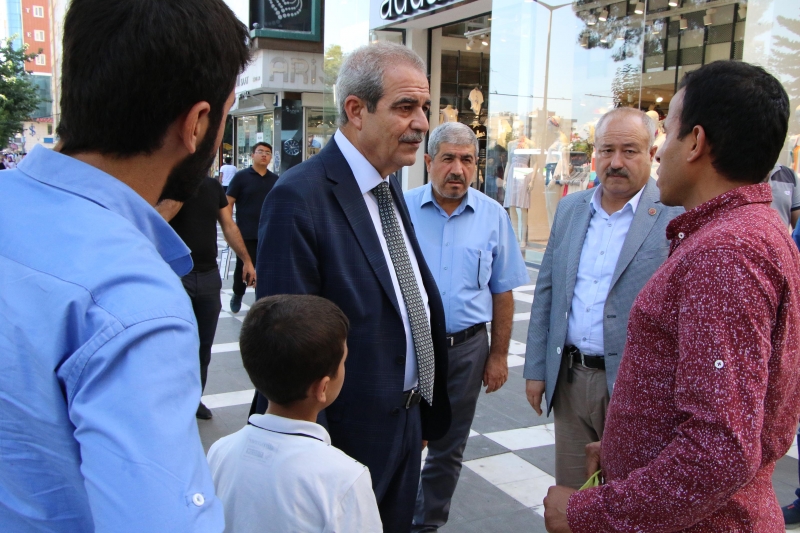 Başkan Demirkol’dan Esnaf Ve Vatandaşlara Teşekkür Ziyareti