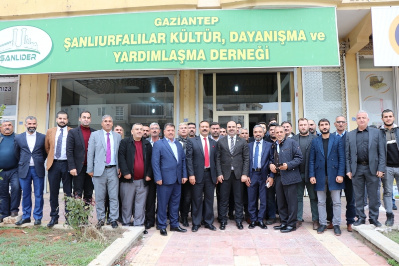 Başkan Nihat Çiftçi Gaziantep'teki Şanlıurfalılar İle Bir Araya Geldi
