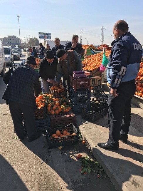 Birecik’te kaldırım işgaline geçit yok