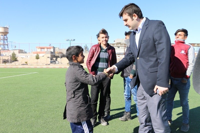 Akçakale Kaymakamından gençlere ″spor yapın″ çağrısı