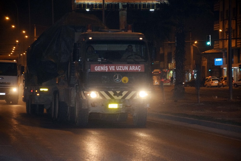 Suriye sınırında hareketlilik