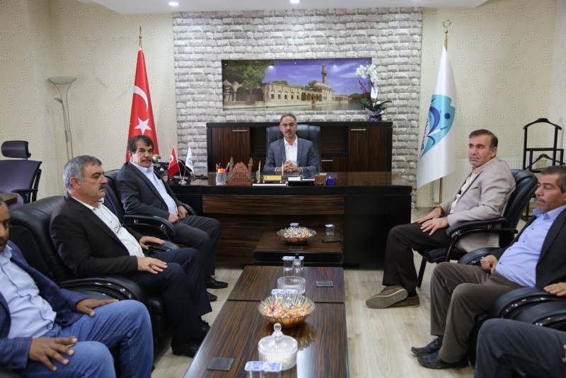 Eyyübiye Belediye Başkanı Mehmet Kuş'a Tebrik Ziyaretleri Devam Ediyor