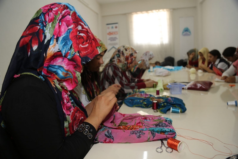 Eyyübiye Belediyesi Kadın Destek Merkezine Yoğun ilgi