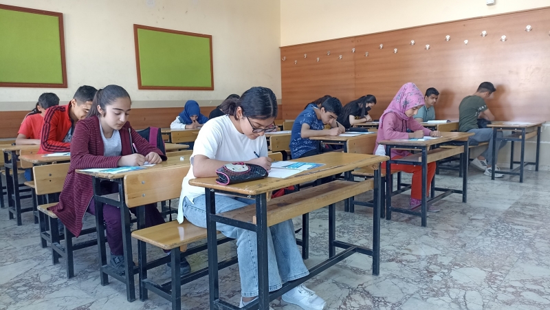 Eyyübiye’de 7 bin öğrenci LGS deneme sınavına katıldı