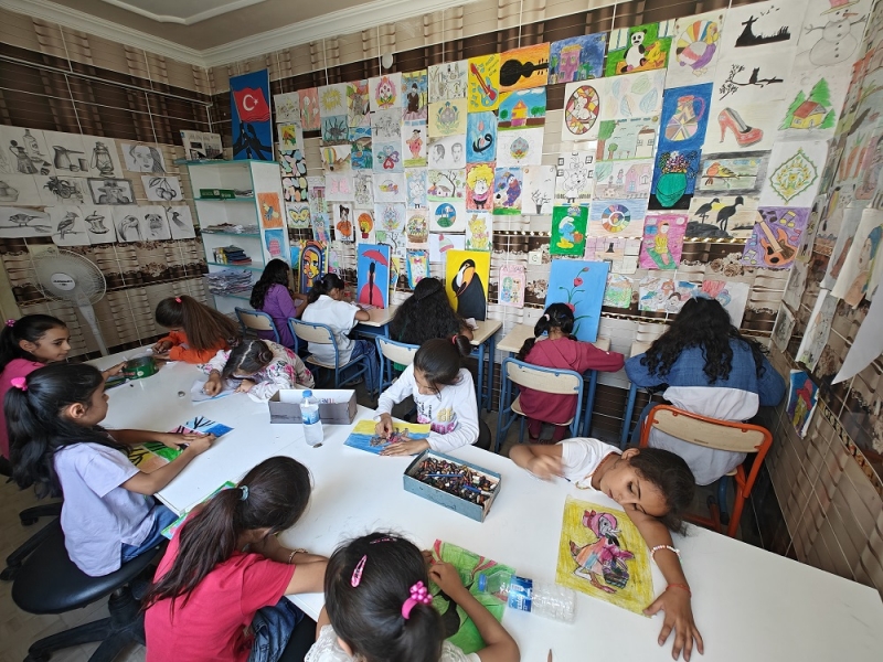 Eyyübiyeli Çocuklar Yaz Kurslarıyla Mutlu