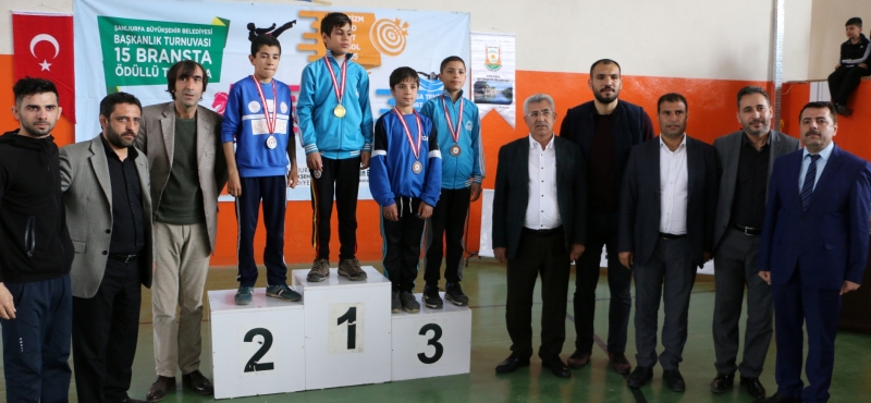 Güreş Turnuvasın'da Şampiyonlar Belirlendi