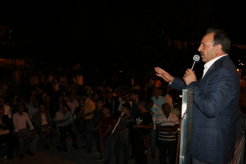 Halil Özcan Mahalle Toplantısında Vatandaşlara Seslendi