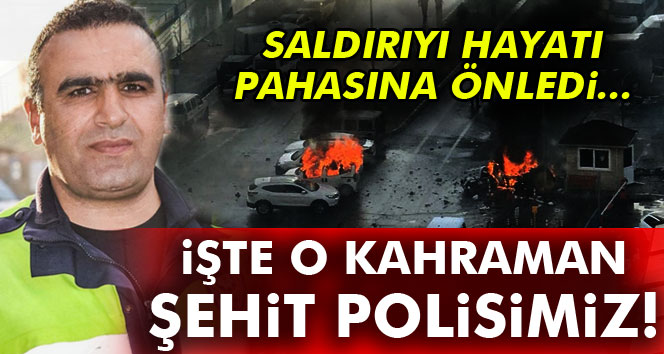 Kahraman polis memuru felaketi önledi