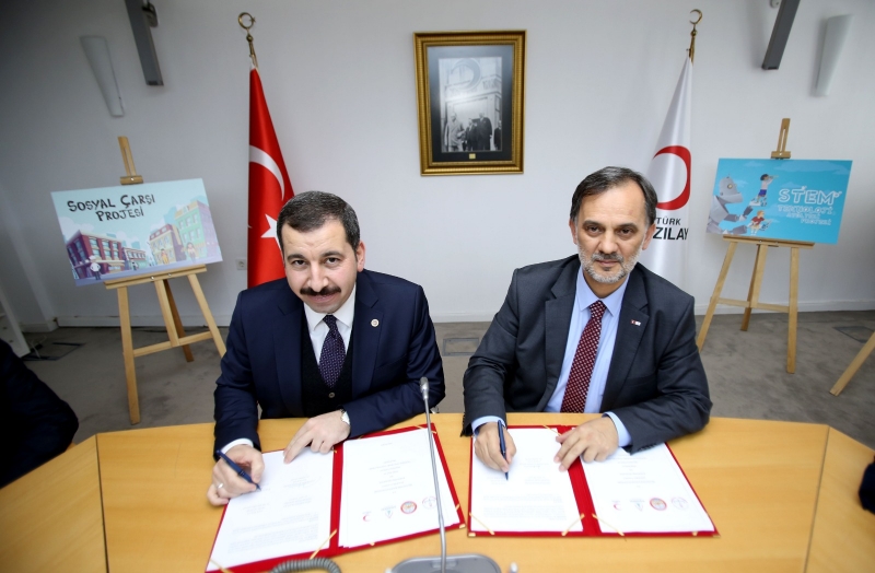 Karaköprü Belediyesi İle Kızılay Arasında İki Önemli Projenin Protokolü İmzalandı