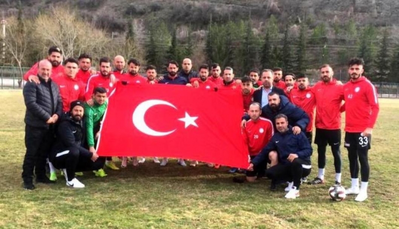 Karaköprü Belediyesporlu Başkanlardan futbolcularına çağrı