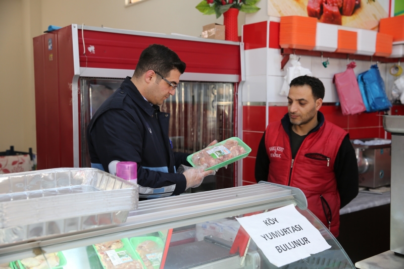   Karaköprü Zabıtadan Sağlık İçin Denetim