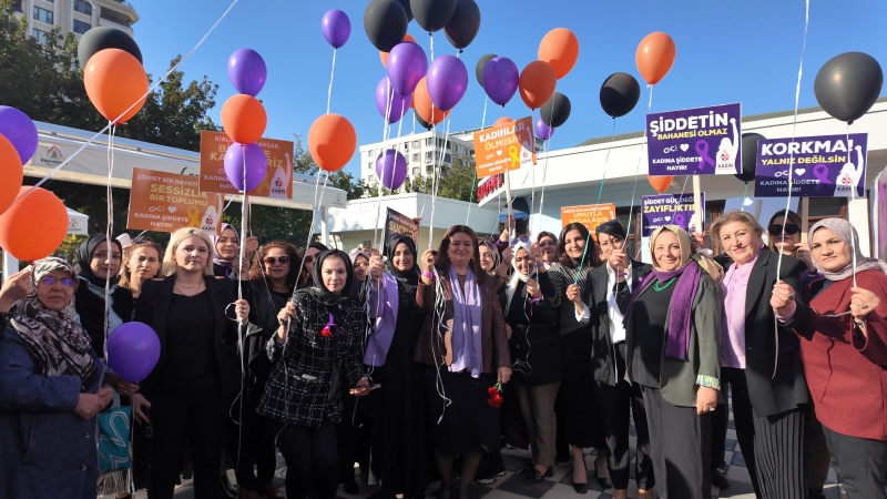 KARAKÖPRÜ'DE KADINLAR ŞİDDETE KARŞI TEK SES OLDU