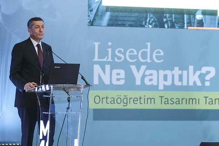 Milli Eğitim Bakanı Ziya Selçuk, yeni eğitim modelini anlattı.