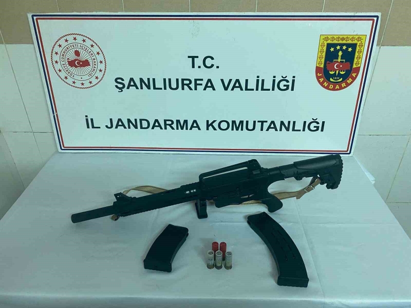 Şanlıurfa’da ruhsatsız silah operasyonu: 5 gözaltı