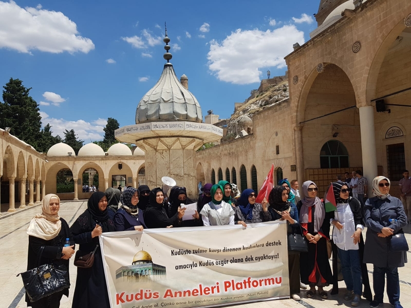 Şanlıurfalı Kudüs Anneleri 26. kez eylem yaptı