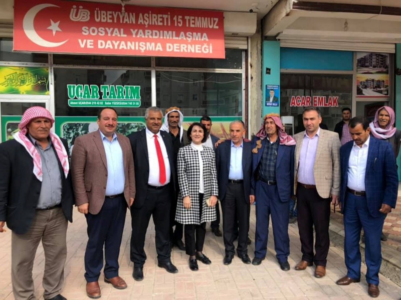 Z. Gülender Açanal’dan Viranşehir adayı Salih Ekinci’ye destek