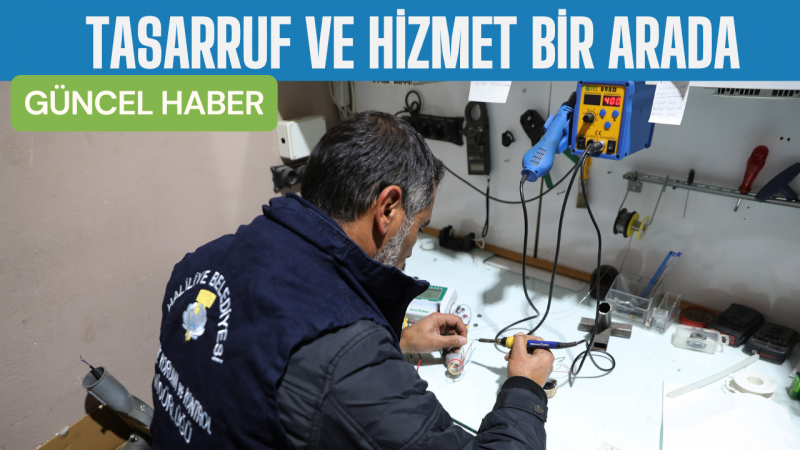 HALİLİYE’DE ÜRETEN BELEDİYE ANLAYIŞIYLA TASARRUF VE HİZMET BİR ARADA