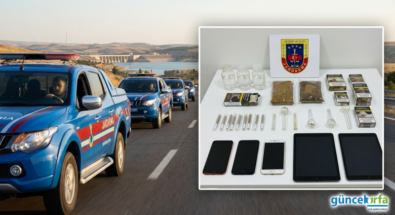 Hilvan'da Jandarmadan Zehir Tacirlerine Baskın: 3 Tutuklama