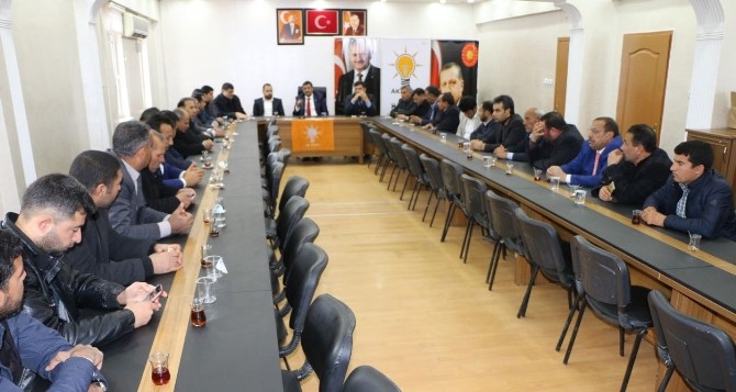 AK Parti Harran İlçe Başkanlığında yılın ilk danışma meclisi toplantısı yapıldı