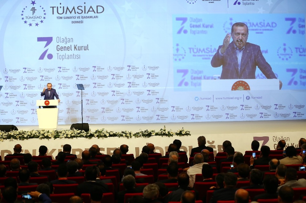 Cumhurbaşkani Erdoğan:  ″Kıbrıs Barış Harekatı’nın ardından ilk defa sınırlarımız dışında çok kapsamlı operasyonlar yürütüyoruz″