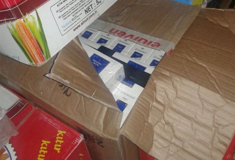 Şanlıurfa’da 7 bin 710 paket kaçak sigara ele geçirildi