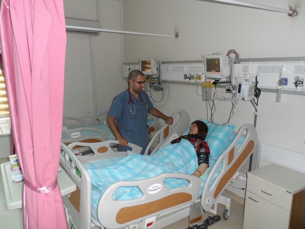 Ceylanpınar Devlet Hastanesi yoğun bakım servisi açıldı