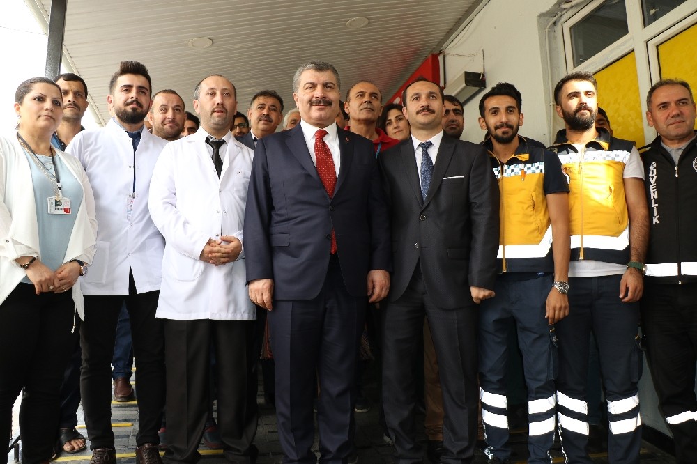 Sağlık Bakanı Koca Ceylanpınar’da