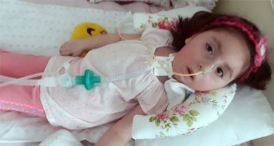 4 yaşındaki SMA hastası Ela yaşaması için gerekli olan ilacı bekliyor