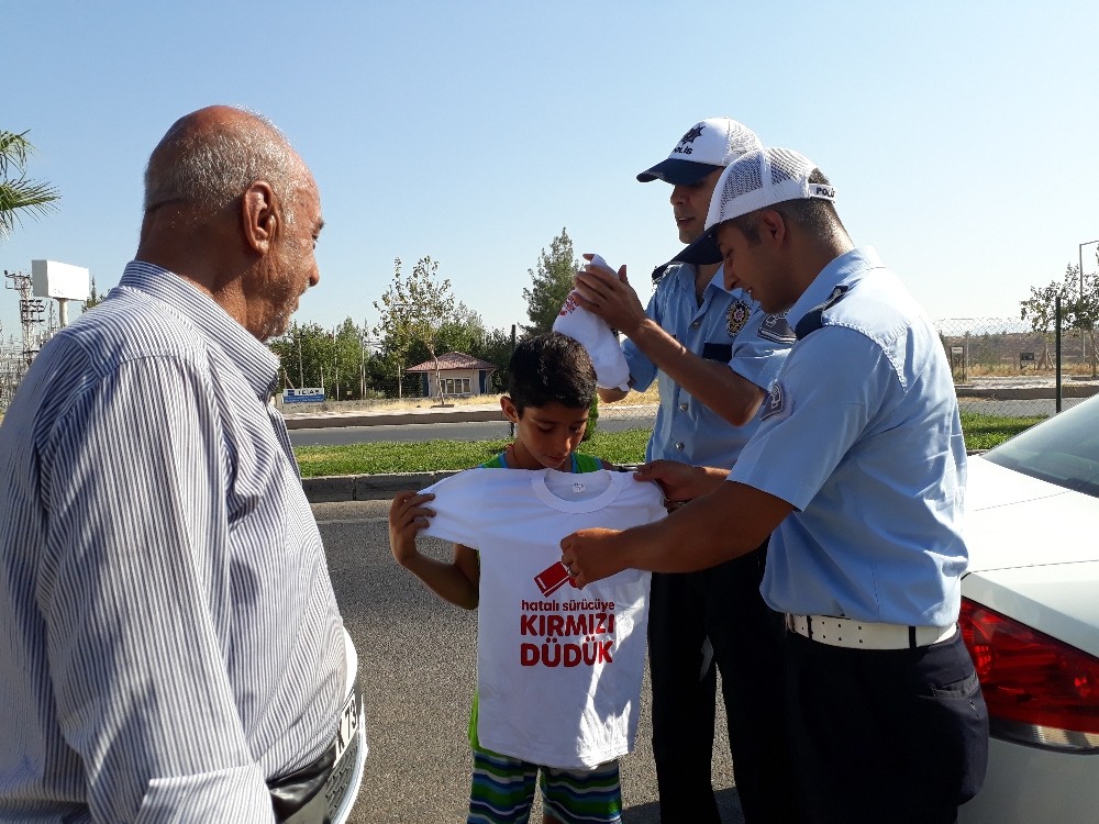 Şanlıurfa’da “kırmızı düdük” uygulaması