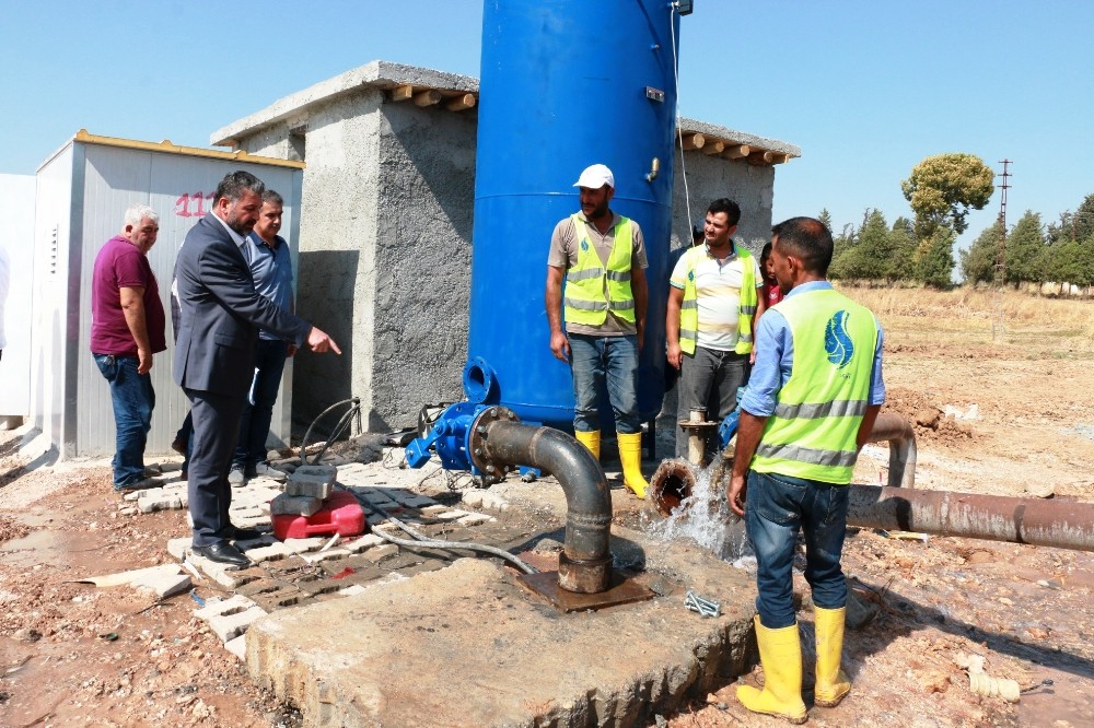 ŞUSKİ Akçakale’deki içme suyu sorununu kalıcı olarak çözüyor