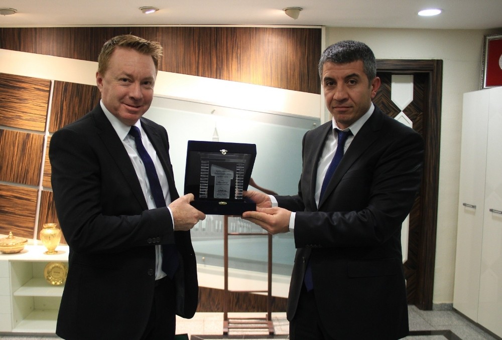 Avustralya’nın Ankara Büyükelçisi Marc Innes Brown Şanlıurfa’da