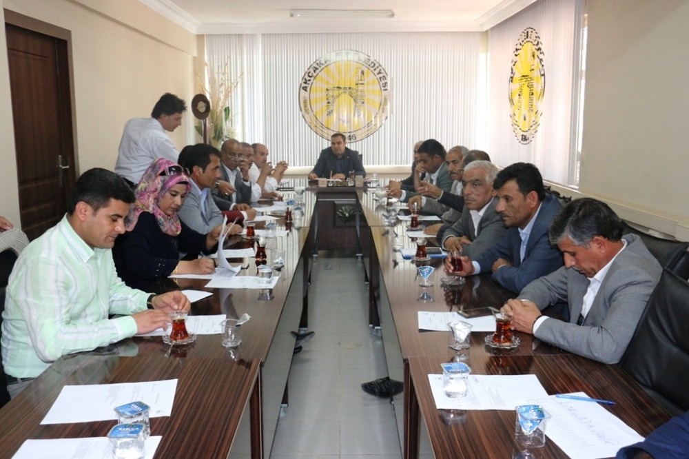 Akçakale Belediyesi Mayıs ayı meclis toplantısı yapıldı