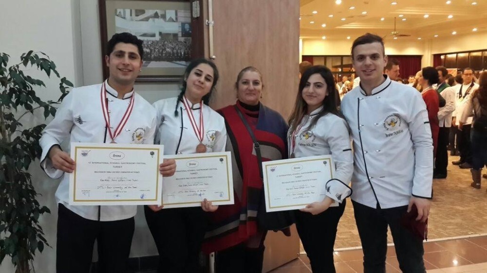 Harran Üniversitesi aşçıları yeni bir ödül aldı