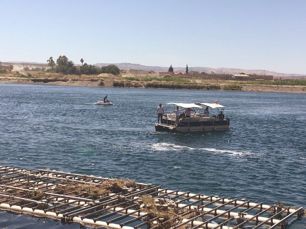 Serinlemek isteyen 3  Suriyeli Fırat Nehri’nde kayboldu