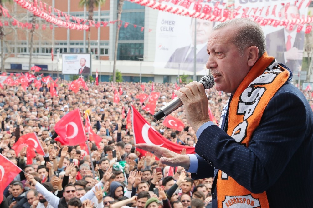 Cumhurbaşkanı Erdoğan: ″Ezan ve bayrak düşmanlarıyla sonuna kadar mücadele edeceğiz″ (1)