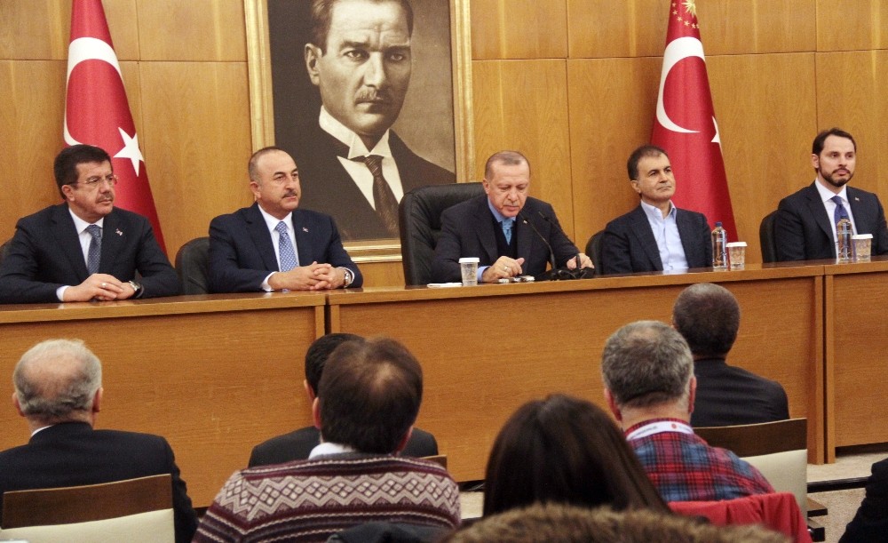 Cumhurbaşkanı Erdoğan: “İnandığımız yolda şu anda kararlılıklar devam ediyoruz”