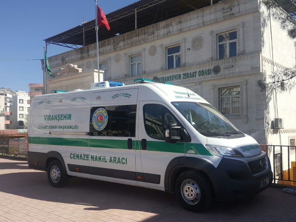 Viranşehir Ziraat Odası cenaze nakil aracı aldı