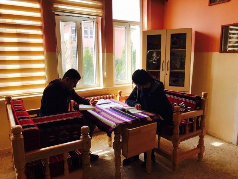 Kaymakam Çimşit, Viranşehir Anadolu Lisesi Kütüphanesinin açılışına katıldı