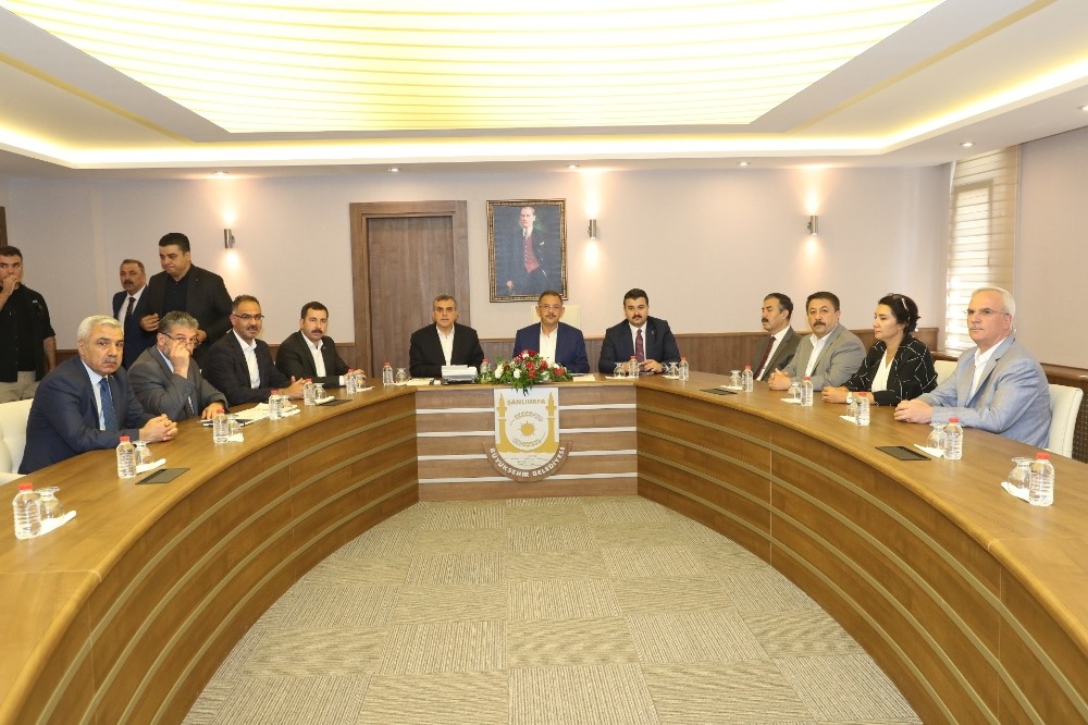 Yerel yönetimler istişare ve değerlendirme toplantısı Şanlıurfa’da