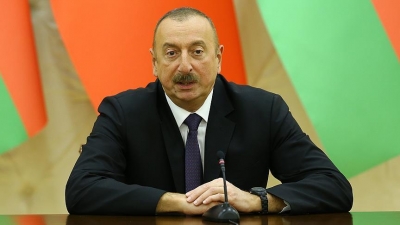 Aliyev'den Cumhurbaşkanı Erdoğan'a Kutlama