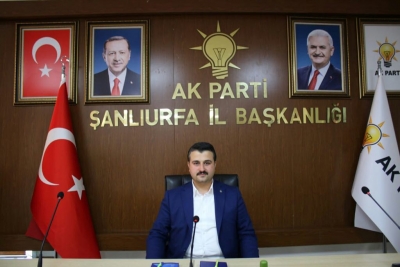 Bahattin Yıldız  AK Parti Şanlıurfa İl Başkanı Oldu