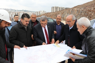 Başkan Beyazgül Bismillah Dedi Ve Çalışmalarna Başladı