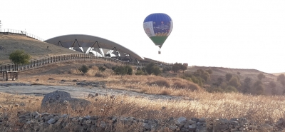 BAŞKAN BEYAZGÜL GÖBEKLİTEPE'DE “SICAK HAVA BALON” TANITIM UÇUŞUNA KATILDI