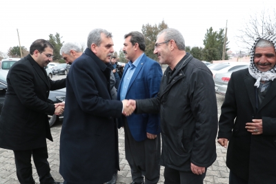 BAŞKAN BEYAZGÜL, KIRSAL MAHALLE MUHTARLARI İLE BİR ARAYA GELDİ